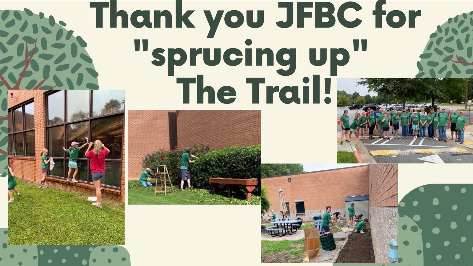 JFBC clean up day